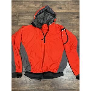 Kokatat Gortex Kayak Jacket Hooded Top Sz L Pull Over Red Made In USA